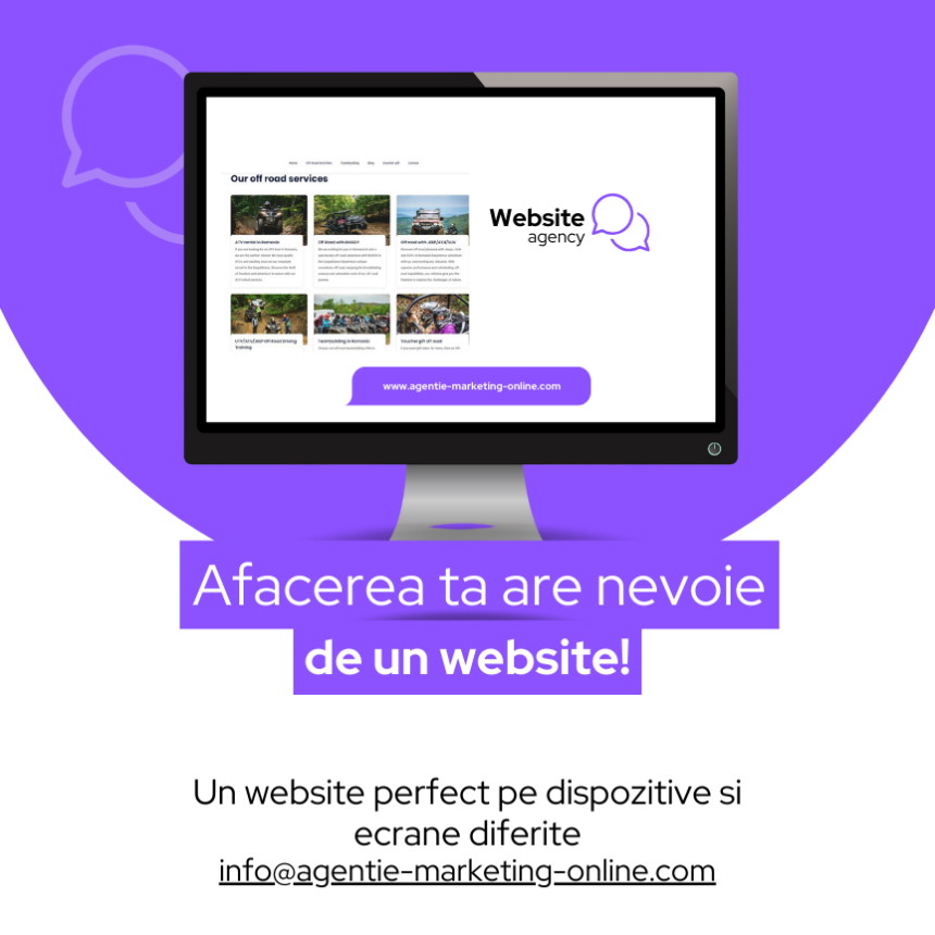servicii creare website