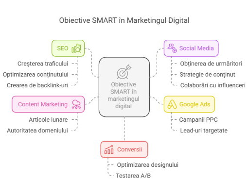 Infografic obiective SMART